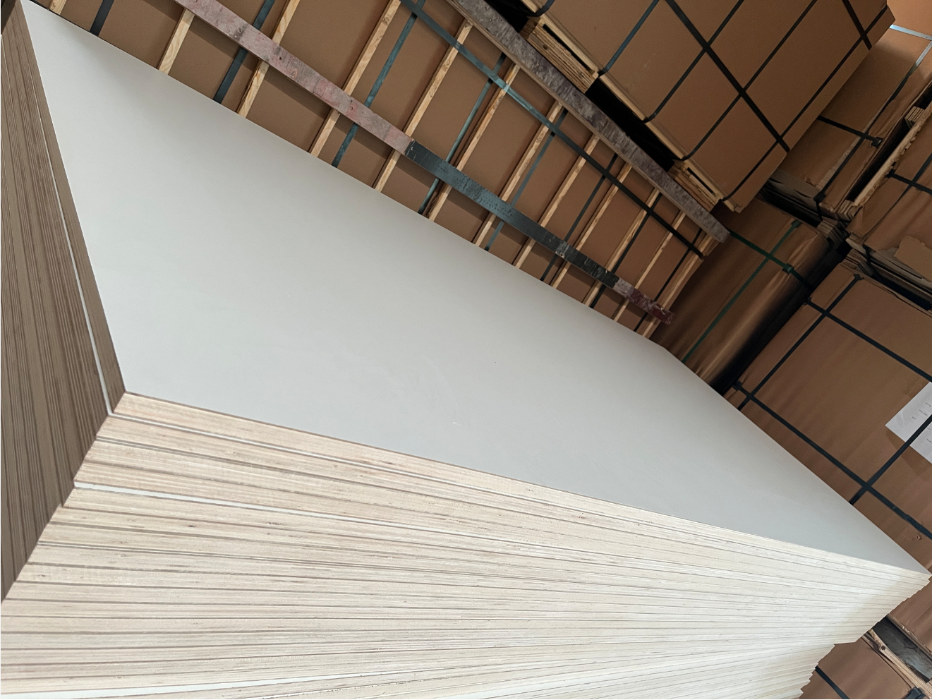 WHITE Melamine Plywood
